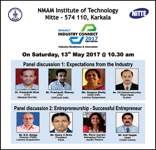 NMAMIT Industry Connect 2017